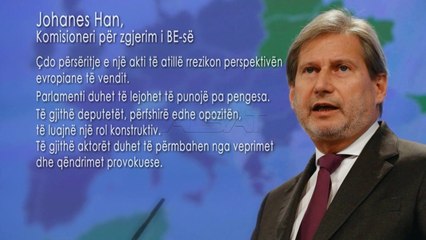 Xhaferi në Bruksel, takime me Han dhe Mogerinin