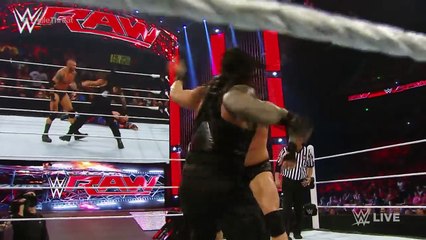 Roman Reigns vs. Randy Orton vs. Ryback – No. 1 Contender’s Match  Raw, April 6, 2015