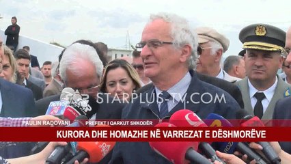 KURORA DHE HOMAZHE NË VARREZAT E DËSHMORËVE