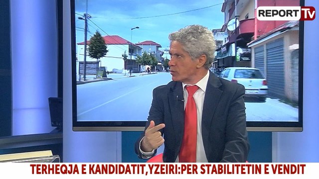 Report TV - Tërheqja e kandidatit për Kavajën, i ftuar në studio Ilir Yzeiri