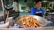 Philippines Food in Manila - Best BANANA EGG ROLLS (Turon) at Mang Tootz Food House!