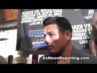 abner mares on fighting vs gonzales