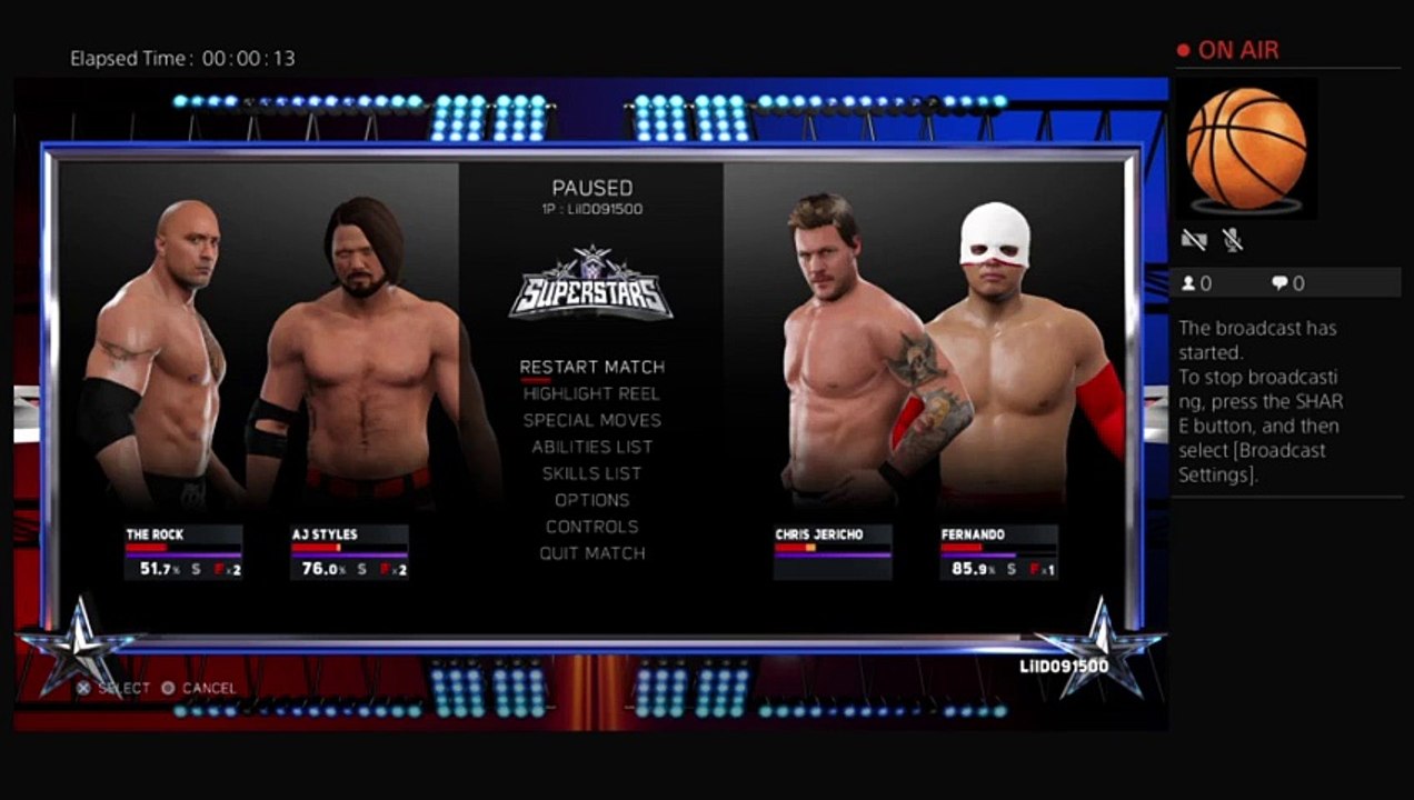 Wwe live brocast (2)