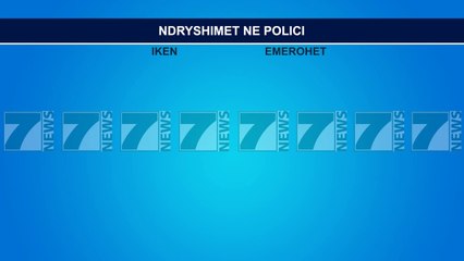 LEVIZJE NE TE GJITHA QARQET NE NIVELET DREJTUESE TE POLICISE - News, Lajme - Kanali 10