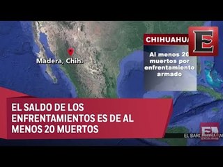 Eduardo Esparza y los enfrentamientos en Madera, Chihuahua