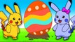 Mega Pikachu giant surprise egg attack surprise candy, Pikachu Pokemon cartoon fun