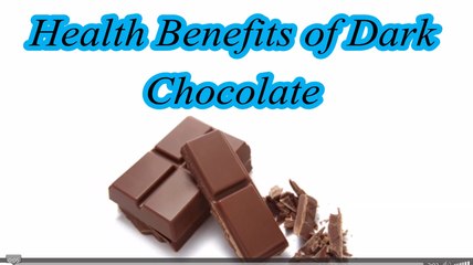 Benefits of Dark Chocolate