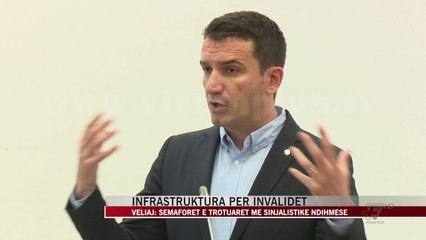 Invalidët, Veliaj: Semaforët e trotuaret me sinjalistikë ndihmëse - News, Lajme - Vizion Plus