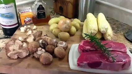 Kitchen Charm | Chef Warren Goodgoll - Steak w Brandy Mushroom Cream Sauce