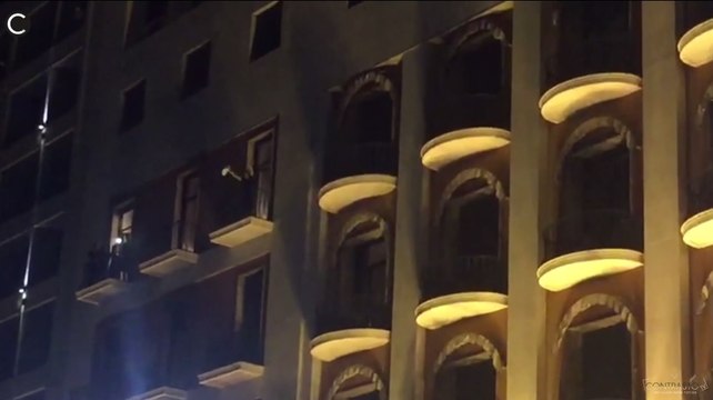 Napoli - Diego Armando Maradona saluta i fans (05.07.17)