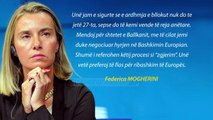 Mogherini: Ballkani të hyjë në BE - Top Channel Albania - News - Lajme