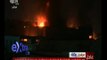 #غرفة_الأخبار | حريق هائل شب في مصنع للمواد العازلة بالقليوبية وقوات الأطفاء تحاول السيطرة عليه