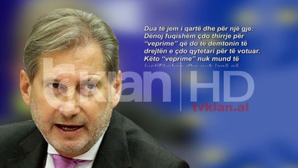 Hahn: Zgjedhjet edhe pa opozitën