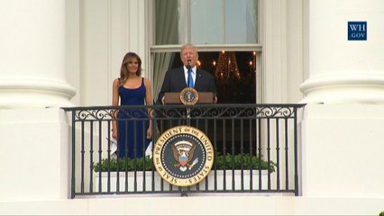 President Trump Honors The Miltary and Vice President Pence's Son
