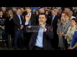 Report TV - Protesta e PD, Basha: Çadra s'do mbyllet deri në fitorën e kauzës