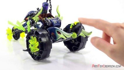 Lego Ninjago CHAIN CYCLE Ambush 70730 Ghost Army Stop Motion Build Review
