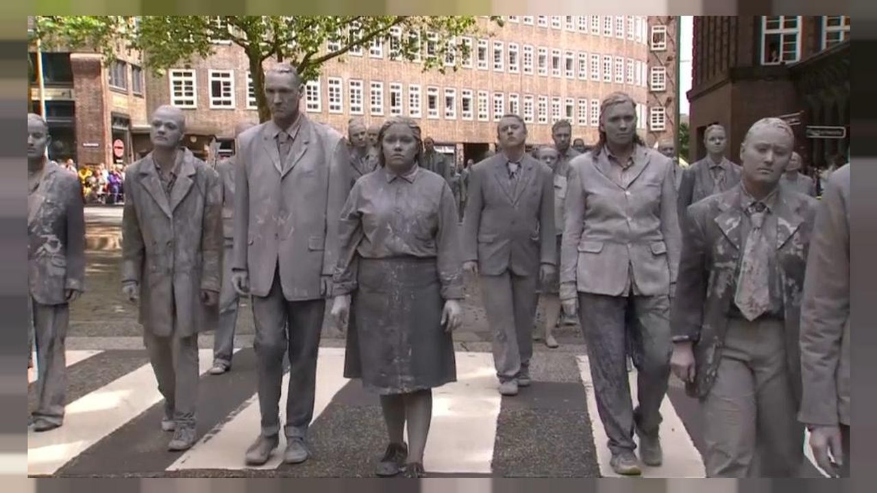 G20: '1000 Gestalten' ziehen durch Hamburg