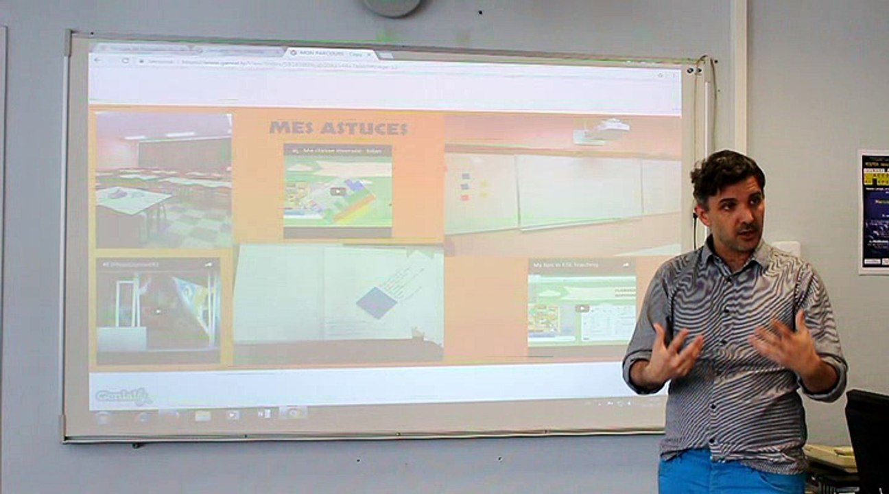 Mes classes inversées en Anglais