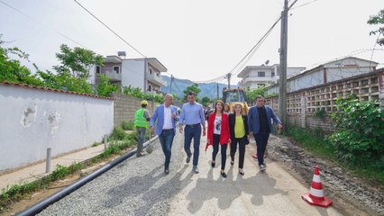 Report TV - Rrjeti i ri ujësjellës-kanalizime, Veliaj: Vijojmë me urbanizimin