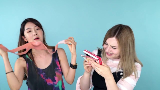 TRYING WEIRD JAPANESE & KOREAN BEAUTY PRODUCTS ft. WishtrendTV