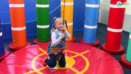 Outdoor Playground Family Fun Play ABC Song for kids| Bad Baby Nursery Rhymes Song