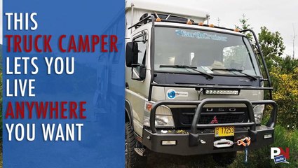 A Truck Turned Camper Lets You Live Almost Anywhere