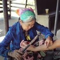 This 100-year-old woman is the last living hand-tap tattoo artist [Mic Archives]