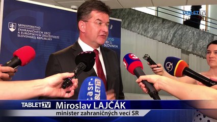 ZÁZNAM: Brifing ministra zahraničných vecí SR Miroslava Lajčáka
