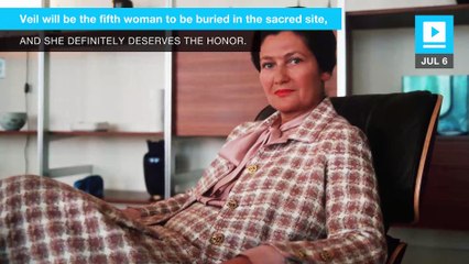French human rights activist Simone Veil buried at Panthéon