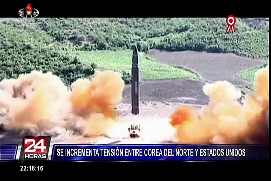 Se incrementa tensión entre Corea del Norte y Estados Unidos