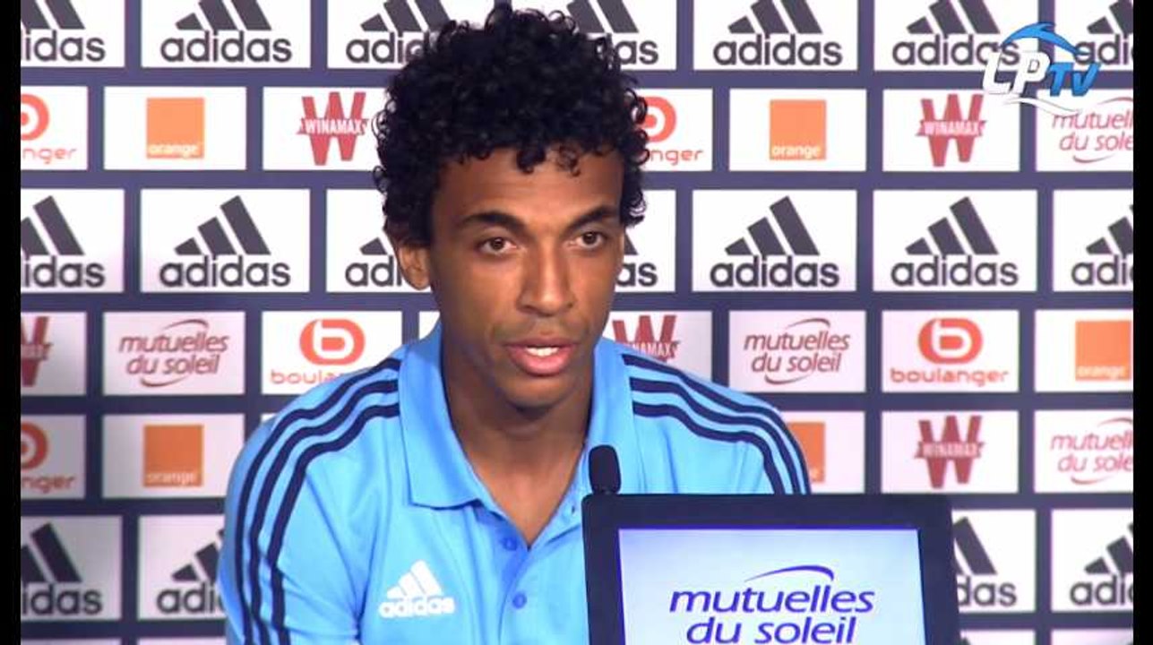 Les premiers mots de Luiz Gustavo à l'OM !
