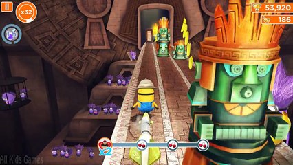 Despicable Me 2 Minion Rush Defeat El Machos Lair Boss (Funny Minion Game)