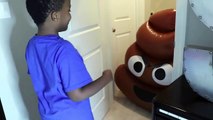 MY PET POOP EMOJI ATTACKS Bad Baby Shiloh