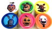 FIVE NIGHTS AT FREDDYS Playdoh Toy Surprises with Chica, Bonnie, Foxy FNAF MyMojies, Hang