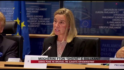 Mogerini fton “shefat” e Ballkanit - News, Lajme - Vizion Plus