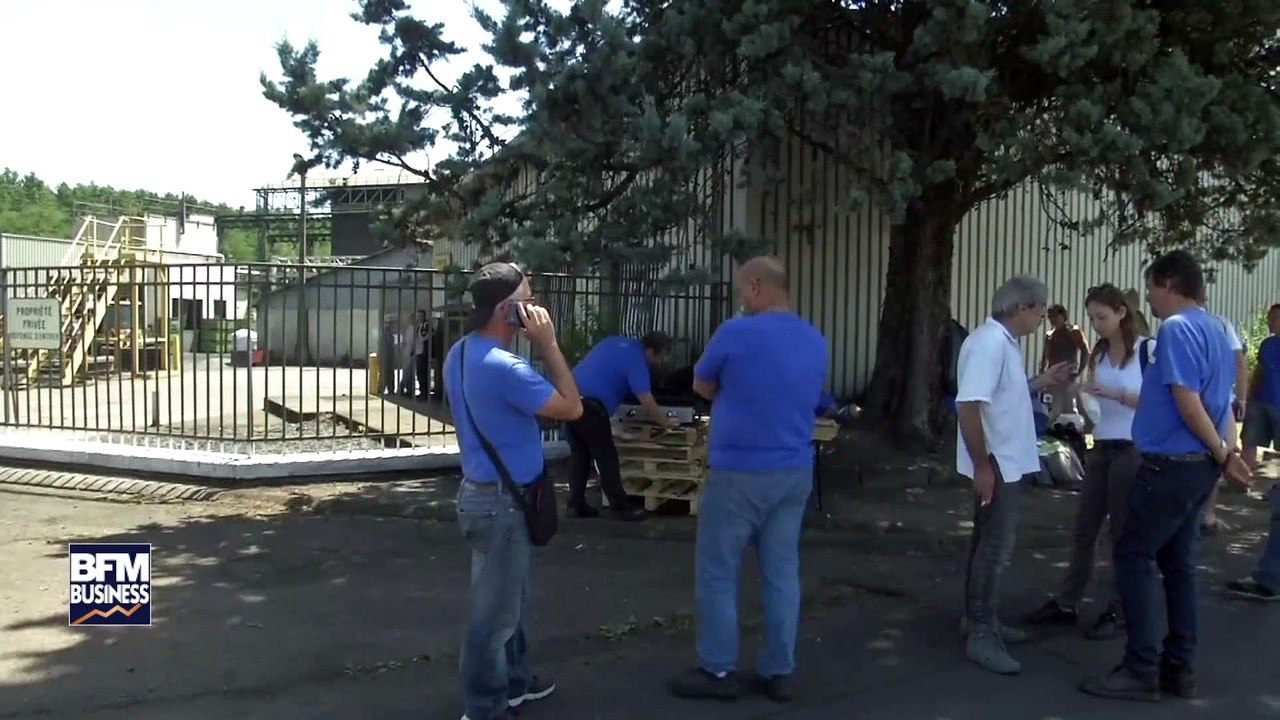 PSA, évacuation de matériel par hélicoptère