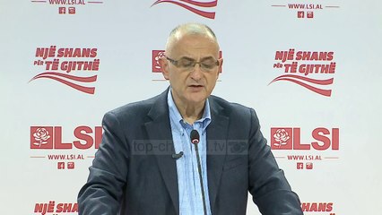 Vasili: Objektivi i vetëm i LSI - Top Channel Albania - News - Lajme