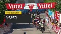 Peter Sagan disqualifié du tour de France à cause d'un coup d'épaule