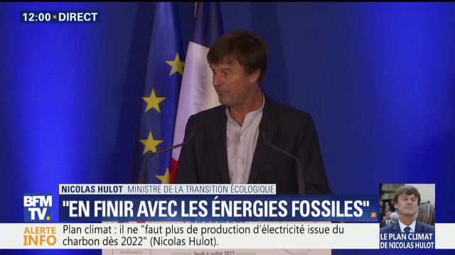 Nicolas Hulot annonce la fin de la vente des voitures diesel et essence d'ici 2040