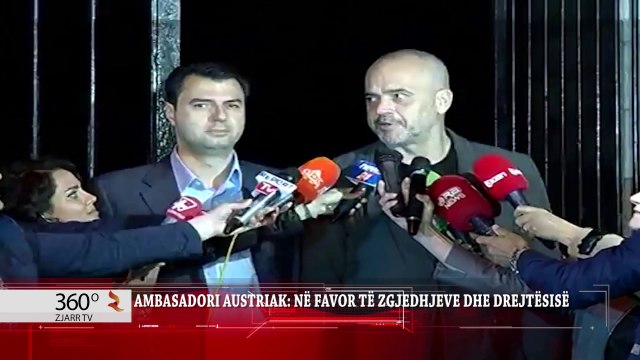 360° Gradë -AMBASADORI AUSTRIAK NË FAVOR TË ZGJEDHJEVE DHE DREJTËSISË