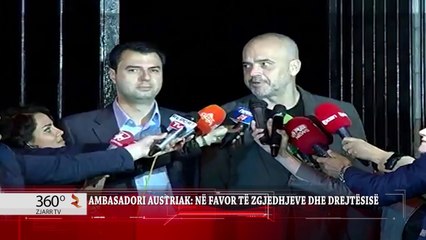 360° Gradë -AMBASADORI AUSTRIAK NË FAVOR TË ZGJEDHJEVE DHE DREJTËSISË