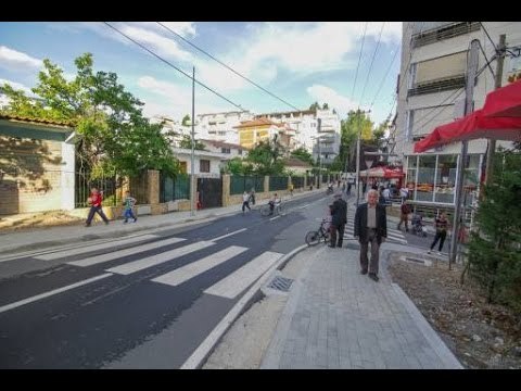 Report TV - Rikonstruktohet rruga 'Shefqet Kuka” Veliaj: Përfitojnë 20 mijë banorë
