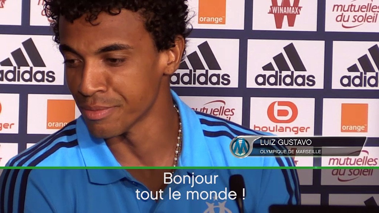 OM - Luiz Gustavo : ''Je suis venu ici car je crois au projet"
