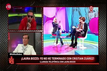Laura Bozzo: “Yo no he terminado con Cristian Zuárez”