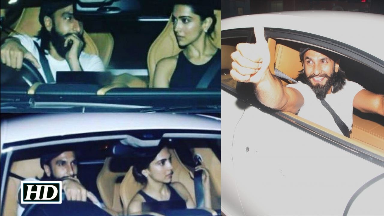 Ranveer gifts himself posh car, takes his 'Mastani' Deepika for a drive