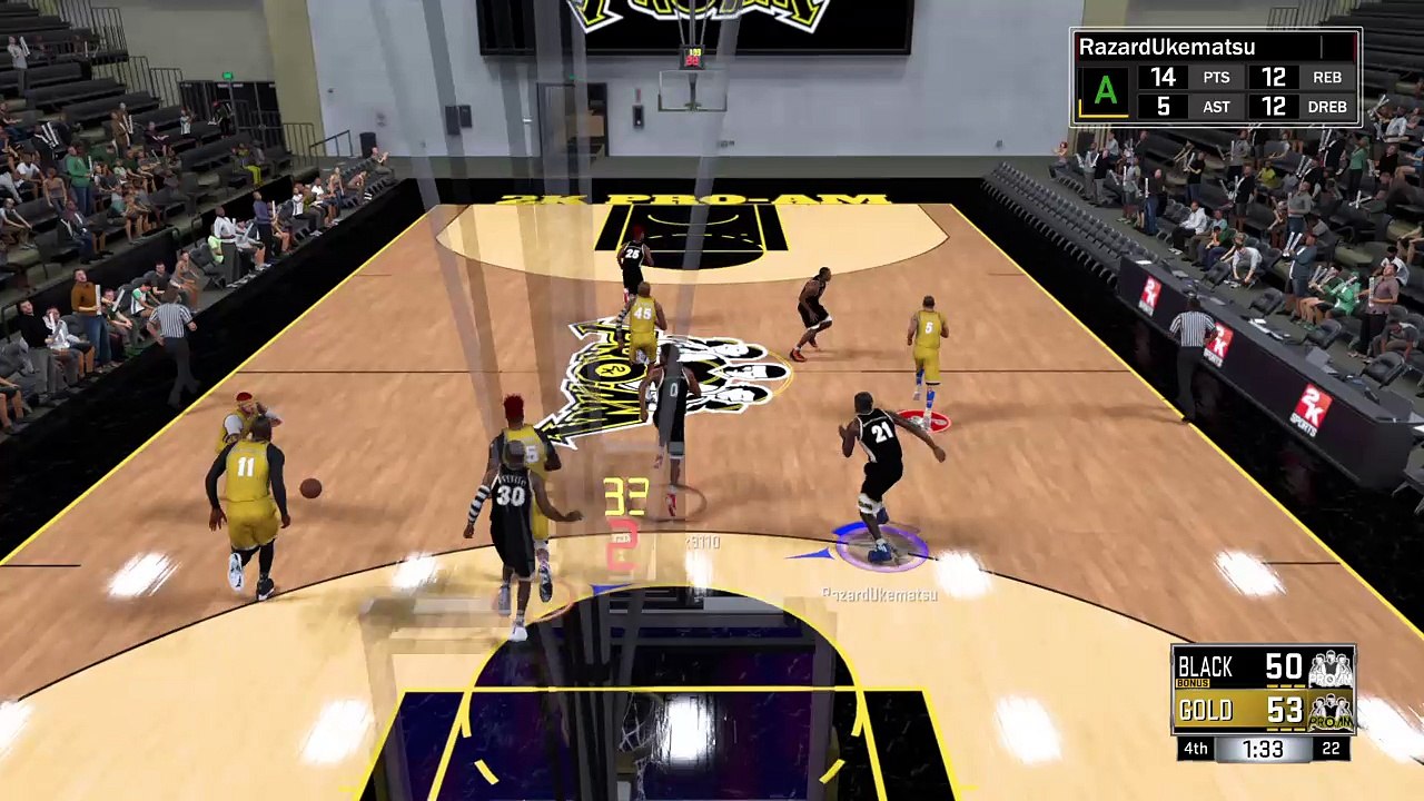 Win the game in double OT