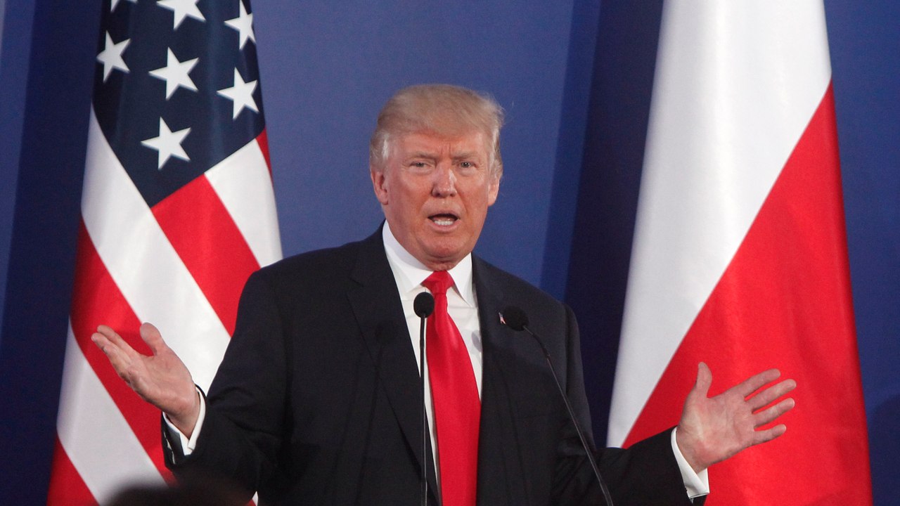 Trump says Russia and 'other people' interfered in U.S. election