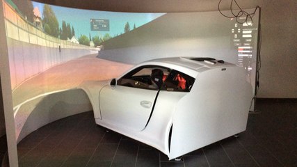 Un simulateur automobile dernière génération