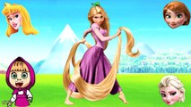 Disney Princess Frozen Finger Family Nursery Rhymes Elsa Princess Aurora Rapunzel Anna