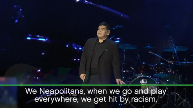 I suffered from racism in Naples - Maradona